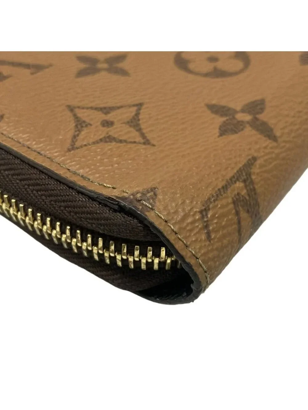 Louis Vuitton Wallet Monogram Reverse Zippy Noir Blanc